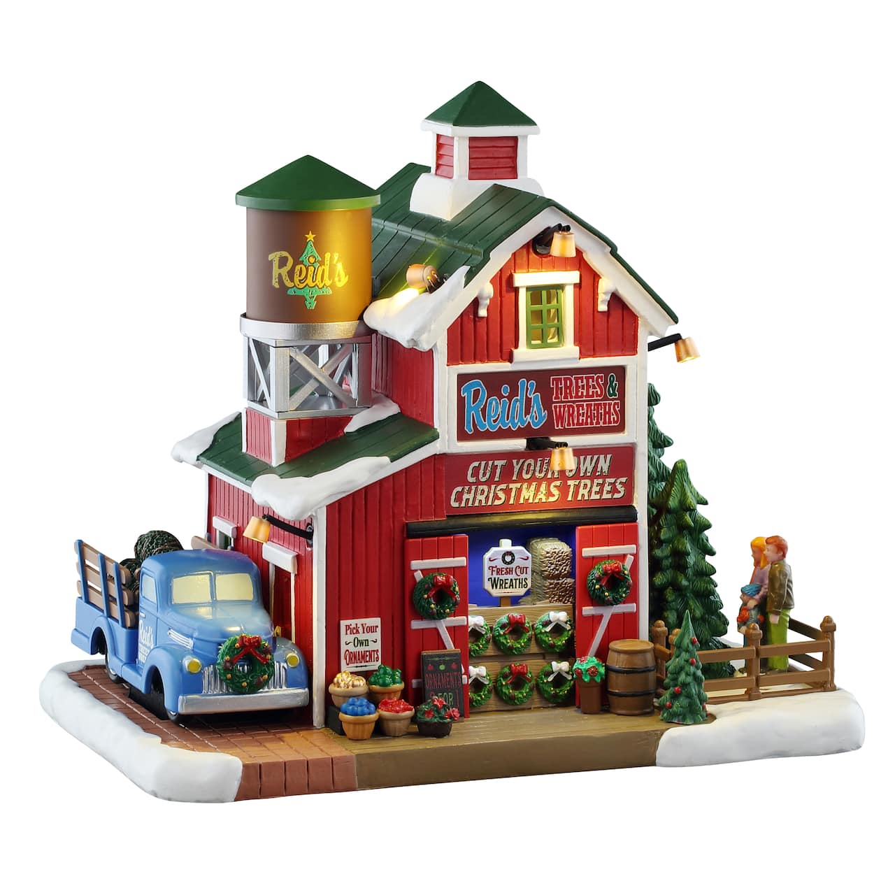 Lemax® Harvest Crossing Reid's Trees & Wreaths